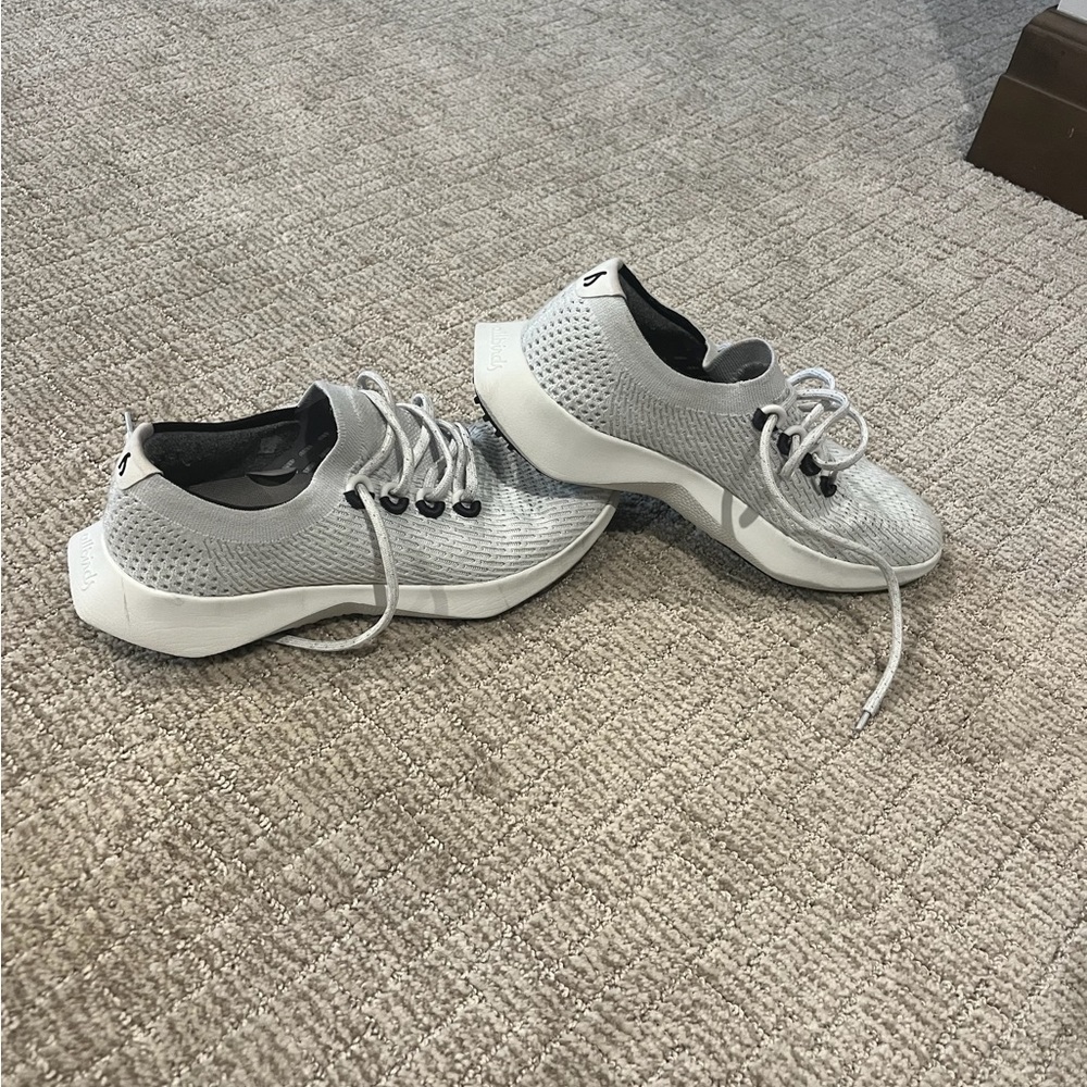 Tree Dasher 2 white and black Allbirds